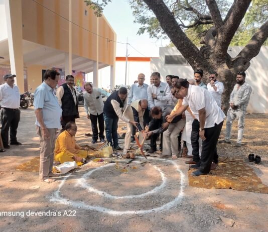 राजनांदगांव: दिग्विजय क्लब एप्रोच रोड एवं नाली निर्माण के लिए महापौर ने किया भूमिपूजन…