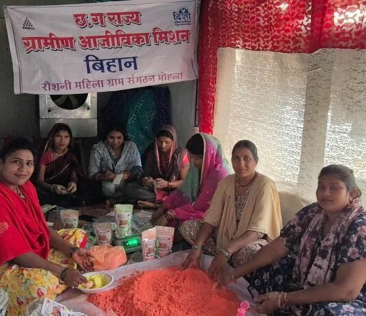 मोहला: रंगों का पर्व होली होगा महिला समूह के हर्बल गुलाल से सराबोर, महिलाएं होगी आर्थिक रूप से सशक्त…