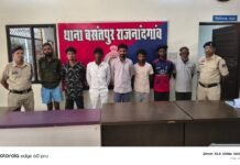राजनांदगांव: होली से पहले बसंतपुर पुलिस की सख्ती, 40 पौवा शराब जब्त, अवैध कोचिया समेत 4 असामाजिक तत्वों पर कार्रवाई…