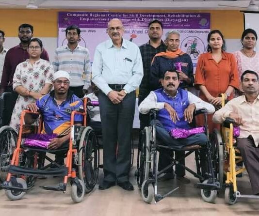 राजनांदगांव: सीआरसी में अंतर्राष्ट्रीय व्हीलचेयर दिवस का हुआ आयोजन…