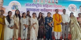 राजनांदगांव: पुष्पवाटिका योगा हॉल में पूर्व सांसद अभिषेक सिंह ने 1 हजार महिलाओ का किया सम्मान…