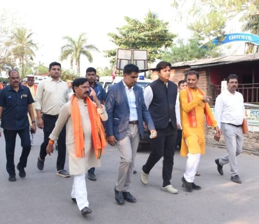 राजनांदगांव: महापौर, पूर्व सांसद और कलेक्टर ने शहर के प्रमुख विकास कार्यों का किया निरीक्षण…