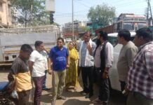 राजनांदगांव: महापौर पानी, सफाई देखने सुबह पहुॅचे नंदई, आर्शीवाद कालोनी व महेश नगर…