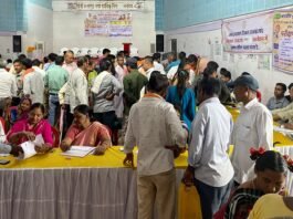 рд░рд╛рдЬрдирд╛рдВрджрдЧрд╛рдВрд╡: рдореВрд▓реНрдпрд╛рдВрдХрди рд╢рд┐рд╡рд┐рд░ рдореЗрдВ рдирд┐:рд╢реБрд▓реНрдХ рд╕рд╣рд╛рдпрдХ рдЙрдкрдХрд░рдг рдХреЗ рд▓рд┐рдП 150 рд╕реЗ рдЕрдзрд┐рдХ рджрд┐рд╡реНрдпрд╛рдВрдЧрдЬрдиреЛрдВ рдиреЗ рдХрд░рд╛рдпрд╛ рдкрдВрдЬреАрдпрди…