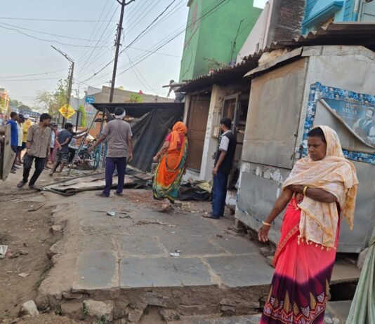 राजनांदगांव: ममता नगर से मोतीपुर तक चला अतिक्रमण हटाव अभियान…