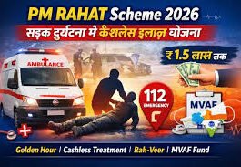 राजनांदगांव: पीएम-राहत योजना से सड़क दुर्घटना में घायलों को मिलेगा 1 लाख 50 हजार रूपए का कैशलेस ईलाज…