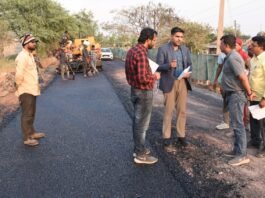 राजनांदगांव: कलेक्टर ने पटेवा से पेण्ड्री तक सड़क निर्माण कार्य का किया निरीक्षण…