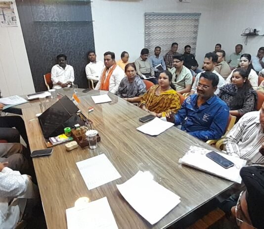 राजनांदगांव : महापौर परिषद की बैठक मेें राष्ट्रीय परिवार सहायता तथा सामाजिक सुरक्षा पेंशन के प्रकरणो के अलावा निविदा दर की दी गई स्वीकृति…