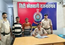 राजनांदगांव: मेडिकल स्टोर में ताला तोड़कर चोरी करने वाला युवक गिरफ्तार…