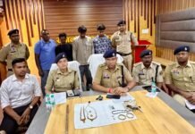 राजनांदगांव: ताला तोड़कर चोरी करने वाले 4 आरोपी गिरफ्तार, जेवरात बरामद…