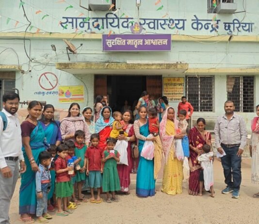 राजनांदगांव : स्क्रीनिंग एवं स्वास्थ्य परीक्षण कर 200 बच्चों को मेडिसिन किट का किया गया वितरण…