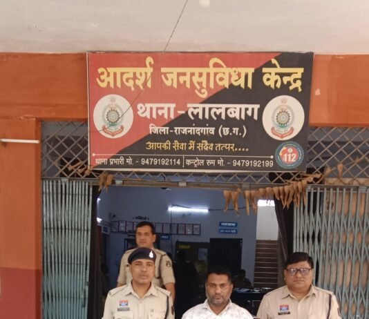 राजनांदगांव: किराना दुकान के पास चल रहा था सट्टा, पुलिस ने मारा छापा…