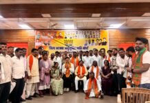 राजनांदगांव: जिला भाजपा अनुसूचित जाति मोर्चा की प्रथम परीक्षात्मक बैठक सफलता पूर्ण संपन्न, पूर्व सांसद अभिषेक सिंह जी रहे मुख्य रूप से उपस्थित…