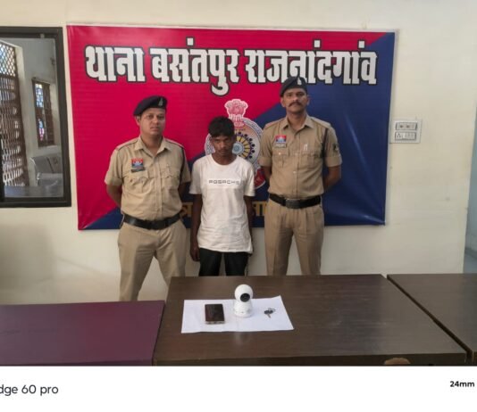 राजनांदगांव: 6 घंटे में चोरी का खुलासा, मेडिकल स्टोर केस में आरोपी गिरफ्तार…