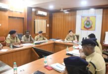 राजनांदगांव : अपराध पर निर्णायक प्रहार की तैयारी ,समीक्षा बैठक में SP के सख्त निर्देश…