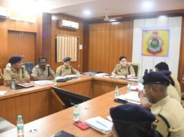 राजनांदगांव : अपराध पर निर्णायक प्रहार की तैयारी ,समीक्षा बैठक में SP के सख्त निर्देश…