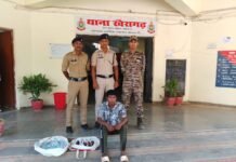 खैरागढ़: बाजार अतरिया में अवैध शराब पर पुलिस की बड़ी कार्रवाई, आरोपी गिरफ्तार…