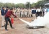 राजनांदगांव : राजनांदगांव पुलिस का फायर सेफ्टी ड्रिल, 70+ जवान हुए प्रशिक्षित…