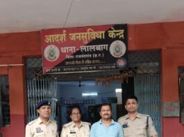 राजनांदगांव: बुजुर्ग महिला से 5.42 लाख की ठगी, आरोपी गिरफ्तार…