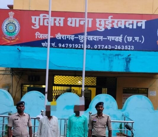 खैरागढ़: केसीजी पुलिस की अवैध शराब के खिलाफ बड़ी कार्रवाई, 4 आरोपी गिरफ्तार…