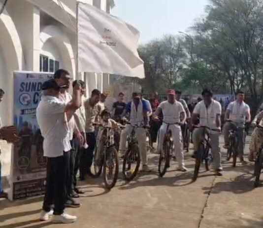 राजनांदगांव: फिट इंडिया संडे ऑन सायकल रैली में युवाओं और जवानों ने दिया फिटनेस का संदेश…