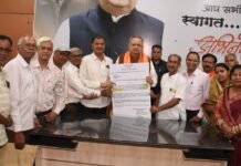 विधानसभा अध्यक्ष डॉ. रमन सिंह ने ग्राम नादिया में कबीर साहेब द्वार एवं मठ के विकास कार्यों हेतु 51 लाख रूपए की प्रशासकीय स्वीकृति…