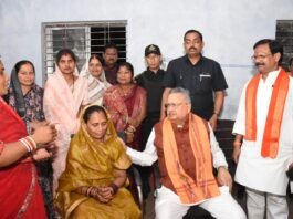 राजनांदगांव: विधानसभा अध्यक्ष ने पद्मश्री फूलबासन यादव से मिलकर कुशलक्षेम जाना…