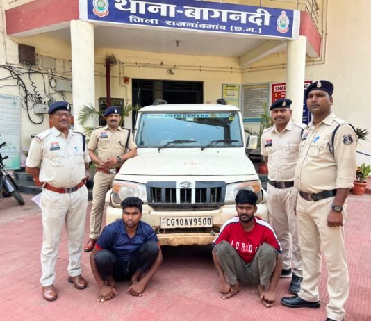 राजनांदगांव: गौ-तस्करों को पायलेटिंग करने वाले दो संदिग्ध गिरफ्तार, बोलेरो जब्त…