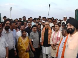 राजनांदगांव: विधानसभा अध्यक्ष डॉ. रमन सिंह दिग्विजय स्टेडियम समिति के पदभार ग्रहण समारोह में हुए शामिल…