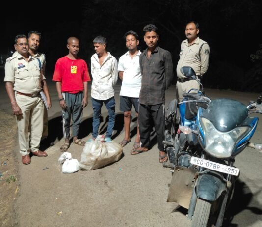 राजनांदगांव: 85 पौवा शराब के साथ दो आरोपी गिरफ्तार, चखना दुकान संचालक पर भी केस दर्ज…