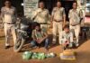 राजनांदगांव : बाइक की सीट में छुपाकर ले जा रहे थे गांजा, चिखली पुलिस ने दो तस्करों को दबोचा…