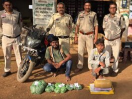 राजनांदगांव : बाइक की सीट में छुपाकर ले जा रहे थे गांजा, चिखली पुलिस ने दो तस्करों को दबोचा…