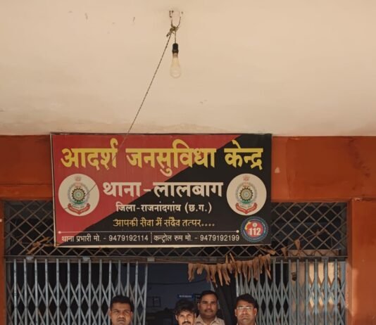 राजनांदगांव: फर्जी नंबर प्लेट लगाकर चला रहा था चोरी की बाइक, लालबाग पुलिस ने आरोपी को किया गिरफ्तार…