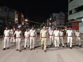 केसीजी पुलिस का कॉम्बिंग गश्त अभियान…