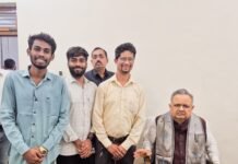 राजनांदगांव: मेधावी विद्यार्थी सम्मान समारोह 2026 हेतु विधानसभा अध्यक्ष आदरणीय डॉ. रमन सिंह जी को आमंत्रण…