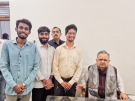 राजनांदगांव: मेधावी विद्यार्थी सम्मान समारोह 2026 हेतु विधानसभा अध्यक्ष आदरणीय डॉ. रमन सिंह जी को आमंत्रण…