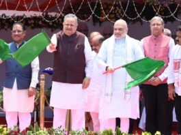 रायपुर: केंद्रीय गृह मंत्री अमित शाह ने रायपुर में अत्याधुनिक ‘नेक्स्ट जेन सीजी डायल-112 सेवा’ और मोबाइल फॉरेंसिक वैन का किया शुभारंभ…