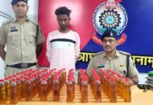 राजनांदगांव: अवैध शराब पर बड़ी कार्रवाई, 86 पौवा शराब के साथ आरोपी गिरफ्तार…