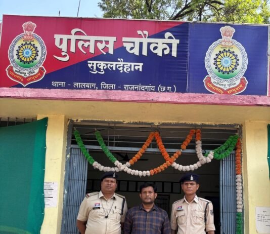 राजनांदगांव: कलेक्टोरेट में नौकरी दिलाने के नाम पर 2.60 लाख की ठगी, आरोपी गिरफ्तार…