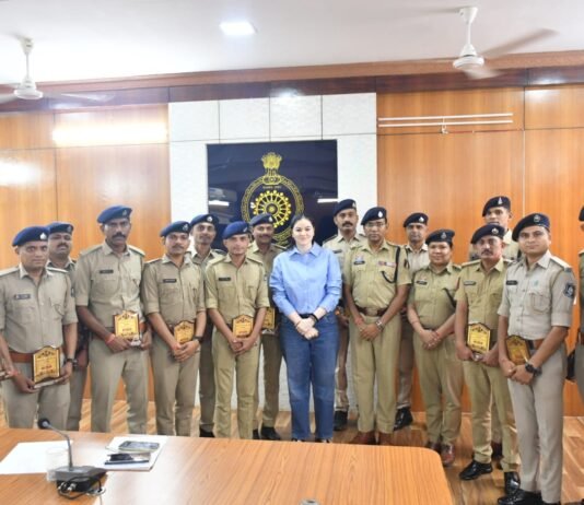 राजनांदगांव: एक भारत-श्रेष्ठ भारत कार्यक्रम के तहत गुजरात पुलिस दल का राजनांदगांव दौरा सम्पन्न…