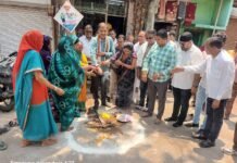 राजनांदगांव: तुलसीपुर में बनेगा नाला, महापौर ने किया भूमिपूजन…