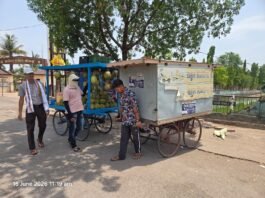 राजनांदगांव: रानी सागर के किनारे चला सफाई अभियान, चौपाटी के पास से ठेला खोमचा हटाए…