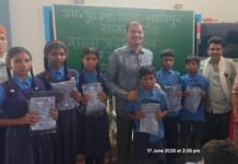 महापौर मोतीपुर स्कूल में शाला प्रवेशोत्सव में हुए शामिल,विद्यार्थियो को तिलक लगाकर कापी, पुस्तक एवं गणवेश का किया वितरण…
