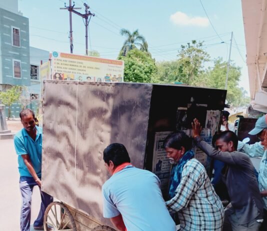 राजनांदगांव: फ्लाई ओव्हर के नीचे से अतिक्रमण हटाने की कार्यवाही…