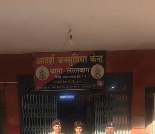 राजनांदगांव: हत्या के प्रयास मामले में फरार आरोपी गिरफ्तार…
