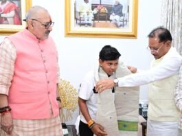 रायपुर : श्रीलंका दौरे के लिए भारतीय अंडर-19 महिला क्रिकेट टीम की उपकप्तान बनीं महक नरवासे : मुख्यमंत्री विष्णु देव साय ने किया सम्मानित…