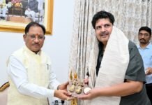 रायपुर : किसान हितैषी नीतियों ने दिलाई छत्तीसगढ़ को नई पहचान : छत्तीसगढ़ के कृषि विकास मॉडल का अध्ययन करने पहुंचा महाराष्ट्र का विधायक दल…