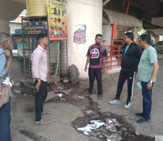 राजनांदगांव: आयुक्त ने सुबह फ्लाई ओव्हर के नीेचे साफ सफाई का किया निरीक्षण…