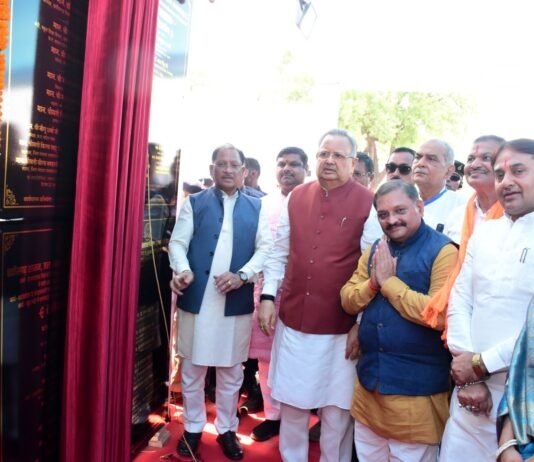 राजनांदगांव: मुख्यमंत्री विष्णु देव साय ने 510 करोड़ 89 लाख 16 हजार रूपए की लागत के 333 विकास कार्यों का किया लोकार्पण एवं भूमिपूजन…