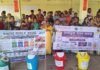 मोहला: विकसित भारत संकल्प यात्रा के तहत जिला मुख्यालय मोहला में निकाली गई जनजागरूकता पदयात्रा, स्वच्छता और नशा मुक्ति का दिया संदेश…